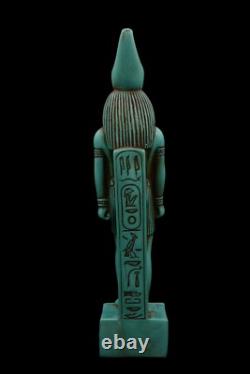 UNIQUE ANCIENNE EGYPTIENNE ANCIENNE Statue of Horus Falcon Sky sculpture fait
