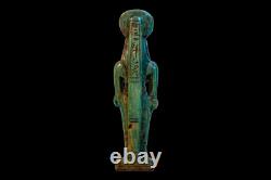 UNIQUE ANCIENNE STATUE EGYPTIENNE ANTIQUE pierre tête de lion sculpture