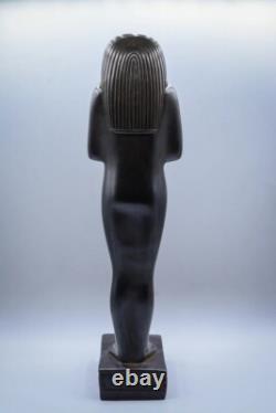 UNIQUE PHARAONIQUE ANCIEN EGYPTIEN Dieu Horus faucon ciel statue sculpture fa