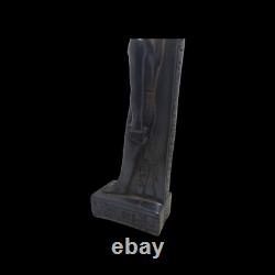 Unique ANCIENNE STATUE EGYPTIENNE pierre sekhmet tête de lion sculpture