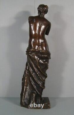 Vénus De Milo Aphrodite Sculpture Antique Bronze Ancien