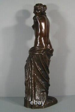 Vénus De Milo Aphrodite Sculpture Antique Bronze Ancien