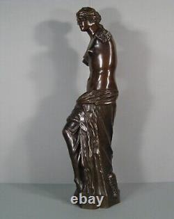 Vénus De Milo Aphrodite Sculpture Antique Bronze Ancien