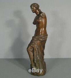 Venus De Milo Sculpture Ancienne Bronze Musée Du Louvre Réduction Collas