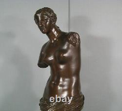 Vénus De Milo Sculpture Bronze Ancien Fondeur Société Des Bronzes De Paris