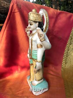 Vishnou Statue indienne Sculpture ancienne Marbre Vishnou Hindou Temple Inde A
