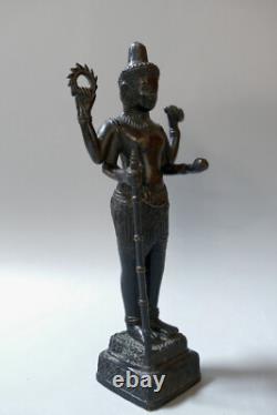 Vishnu bronze ancien Cambodge deva visnu hindouisme