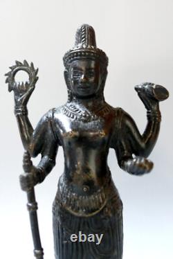 Vishnu bronze ancien Cambodge deva visnu hindouisme