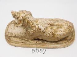 -emmanuel Fremiet Rare Ancien Sujet Chien Allonge Collection No Bronze E